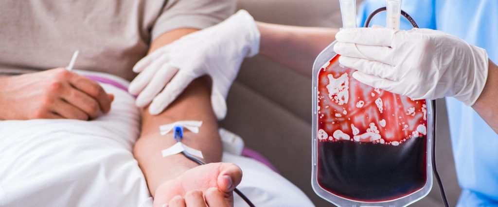 Blood transfusion covered in Medicare Part B